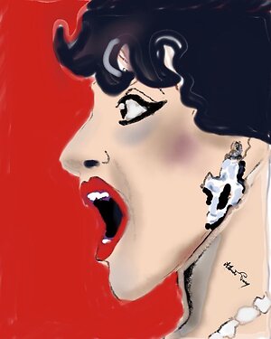 My newest work. Callas red