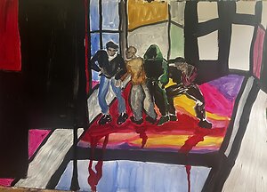New work. Guys on the edge