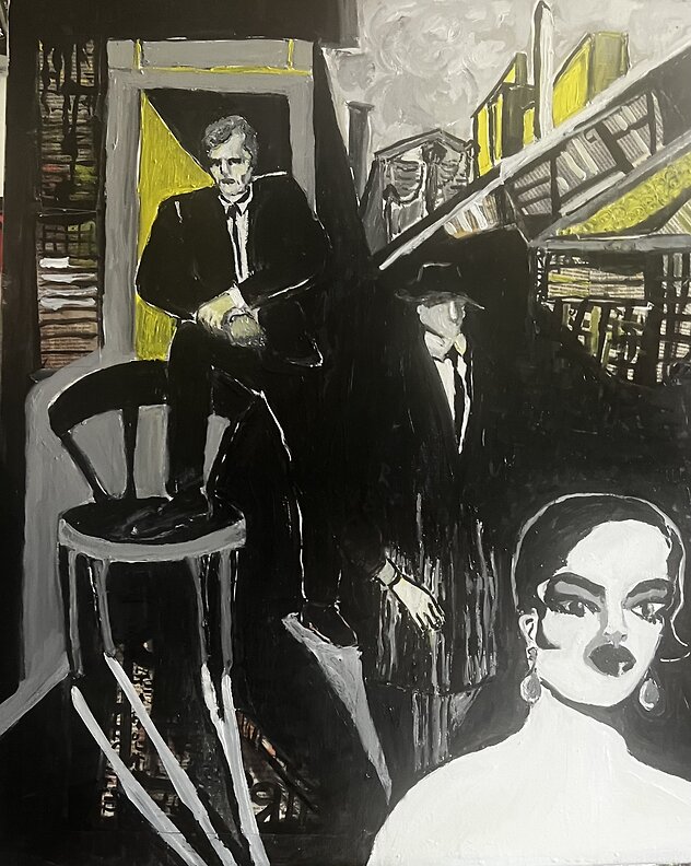 Home. The noir film