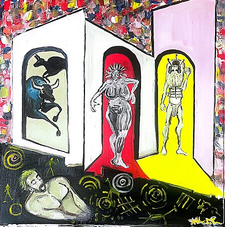 New work. Stone age
